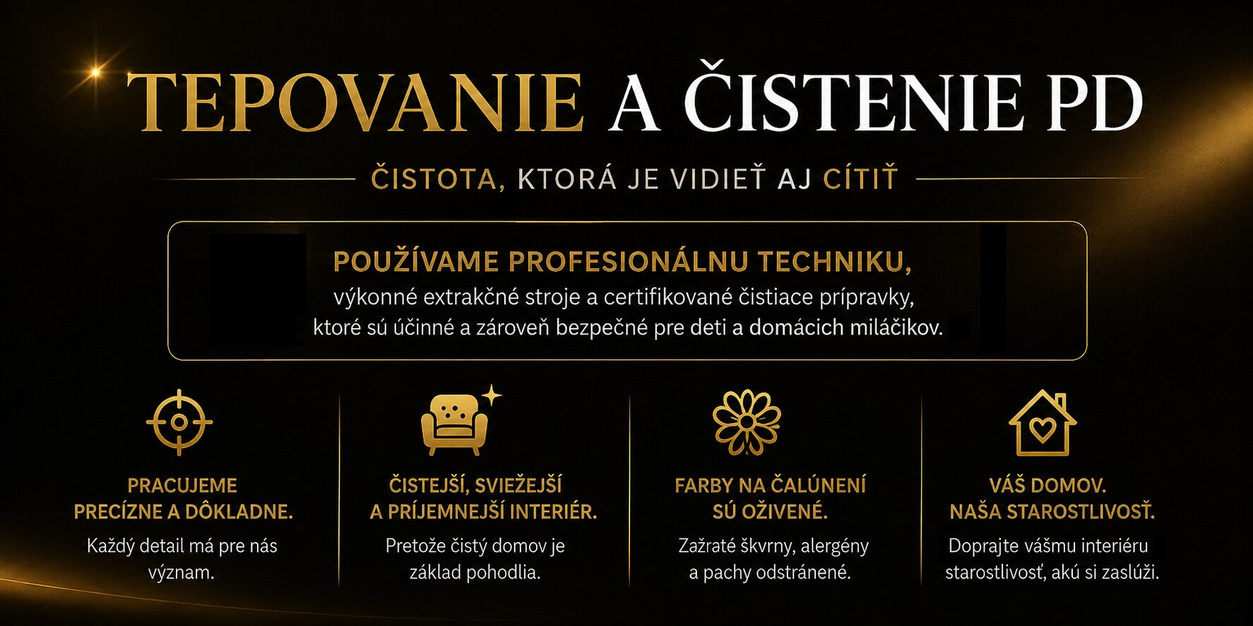 Tepovanie a čistenie PD